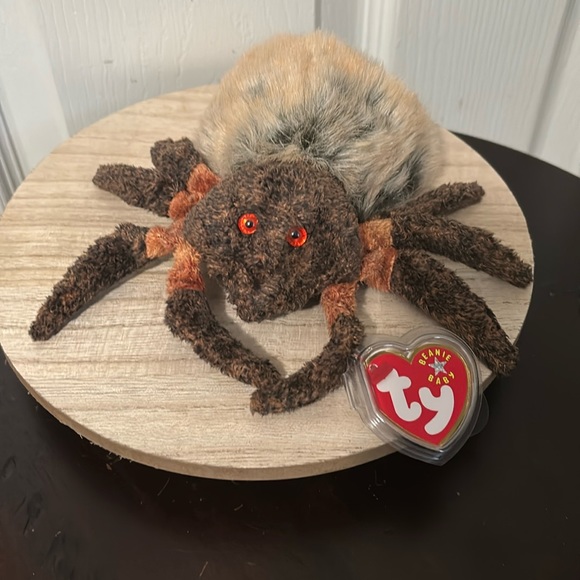 Ty Toys Ty Beanie Baby Hairy The Spider Nwt Poshmark